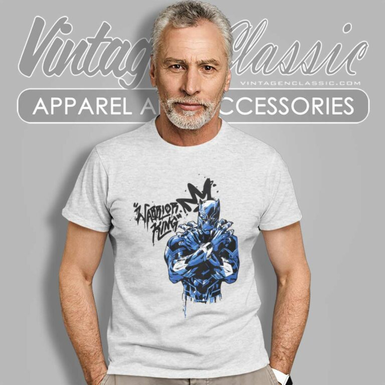 Black Panther Marvel Warrior King T Shirt Black Panther Marvel Warrior King T Shirt