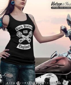 Black Pistons Mc England Shirt 5 Black Pistons Mc England Raceback Tank