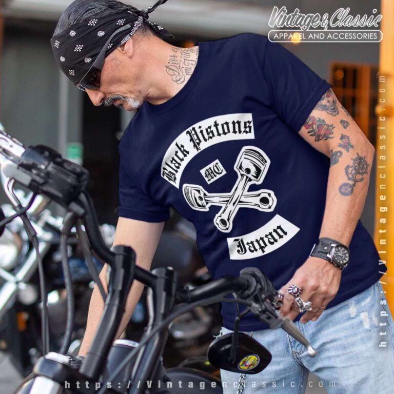 Black Pistons Mc Japan T Shirt Black Pistons Mc Japan T Shirt