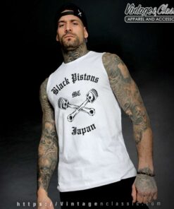 Black Pistons Mc Japan Tank Top
