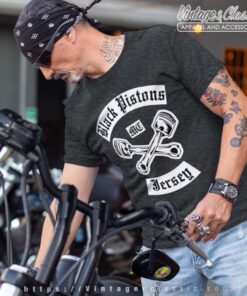 Black Pistons Mc Jersey T Shirt