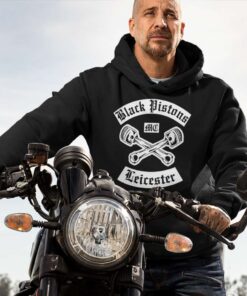 Black Pistons Mc Leicester Hoodie