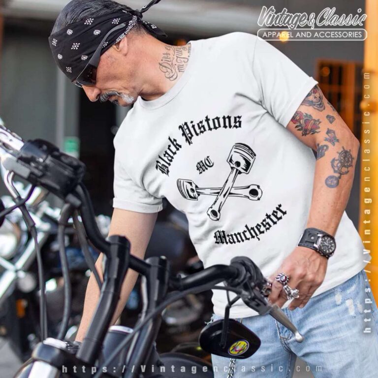Black Pistons Mc Manchester T Shirt Black Pistons Mc Manchester T Shirt