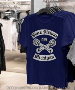 Black Pistons Mc Michigan T Shirt Shop