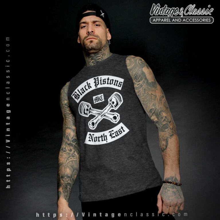 Black Pistons Mc North East Tank Top Black Pistons Mc North East Tank Top