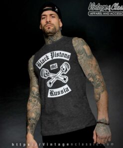 Black Pistons Mc Russia Tank Top