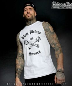 Black Pistons Mc Sussex Tank Top