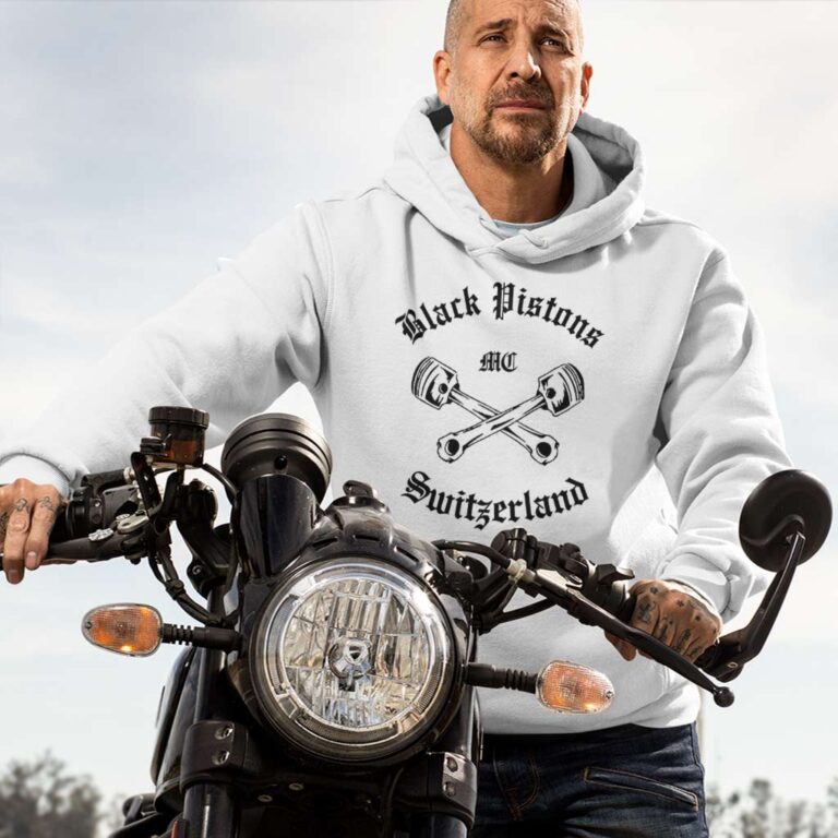 Black Pistons Mc Switzerland Hoodie Black Pistons Mc Switzerland Hoodie