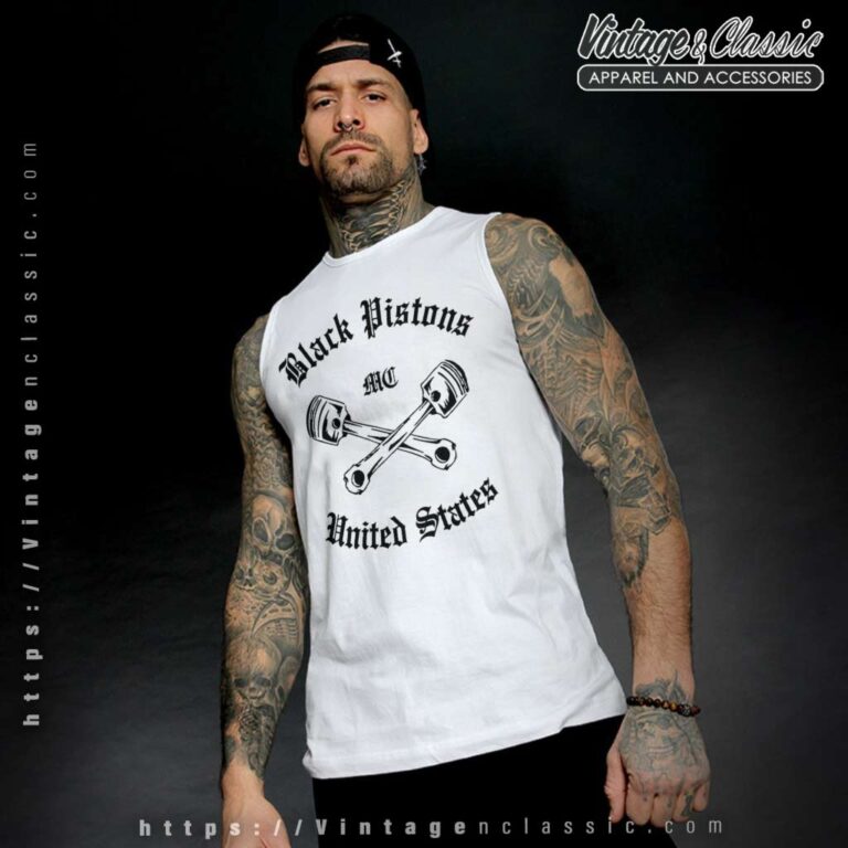 Black Pistons Mc United States Tank Top Black Pistons Mc United States Tank Top