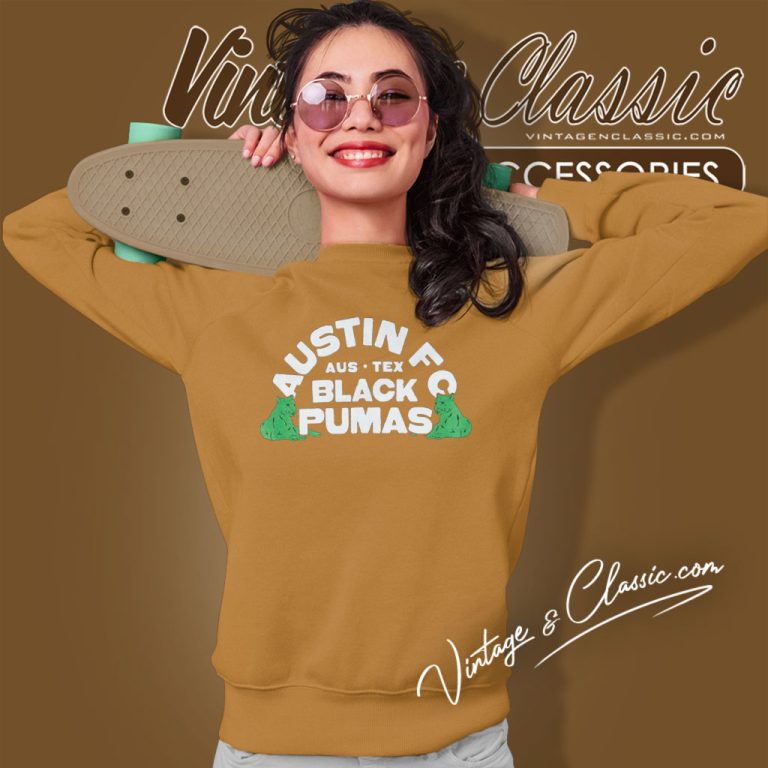 Black Pumas Austin Fc 2022 Sweatshirt Black Pumas Austin Fc 2022 Sweatshirt