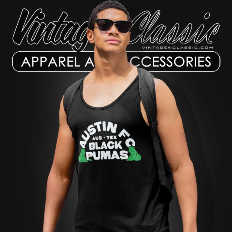 Black Pumas Austin Fc 2022 Tank Top Racerback Black Pumas Austin Fc 2022 Tank Top Racerback