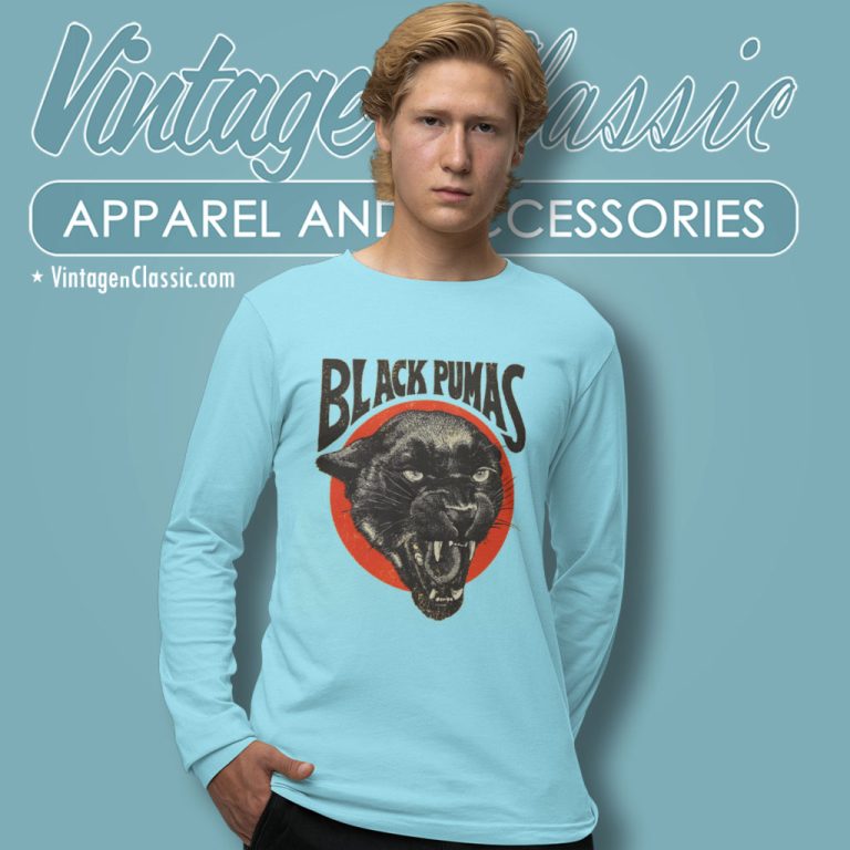 Black Pumas Concerts 2023 Long Sleeve Tee Black Pumas Concerts 2023 Long Sleeve Tee
