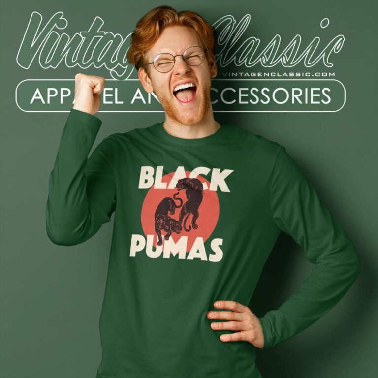 Black Pumas Logo Long Sleeve Tee Black Pumas Logo Long Sleeve Tee