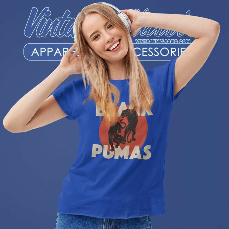 Black Pumas Logo Women TShirt Black Pumas Logo Women TShirt