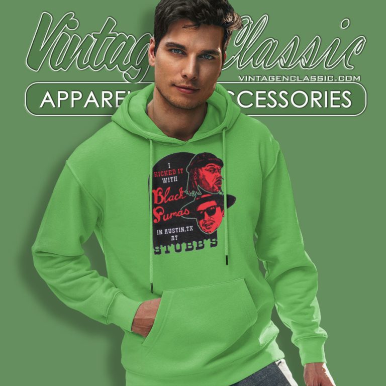 Black Pumas Stubbs Kick It Natural Hoodie Black Pumas Stubbs Kick It Natural Hoodie