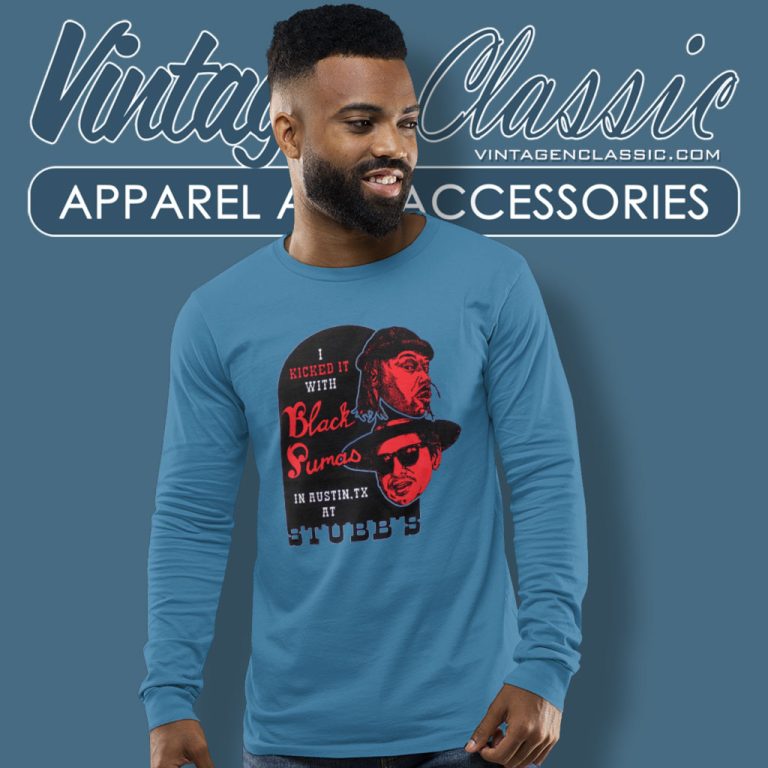 Black Pumas Stubbs Kick It Natural Long Sleeve Tee Black Pumas Stubbs Kick It Natural Long Sleeve Tee