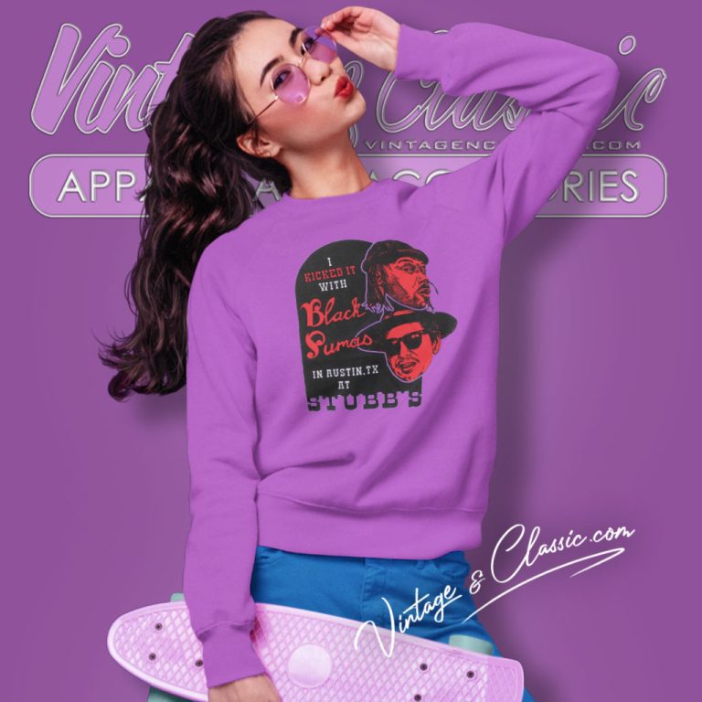 Black Pumas Stubbs Kick It Natural Sweatshirt Black Pumas Stubbs Kick It Natural Sweatshirt