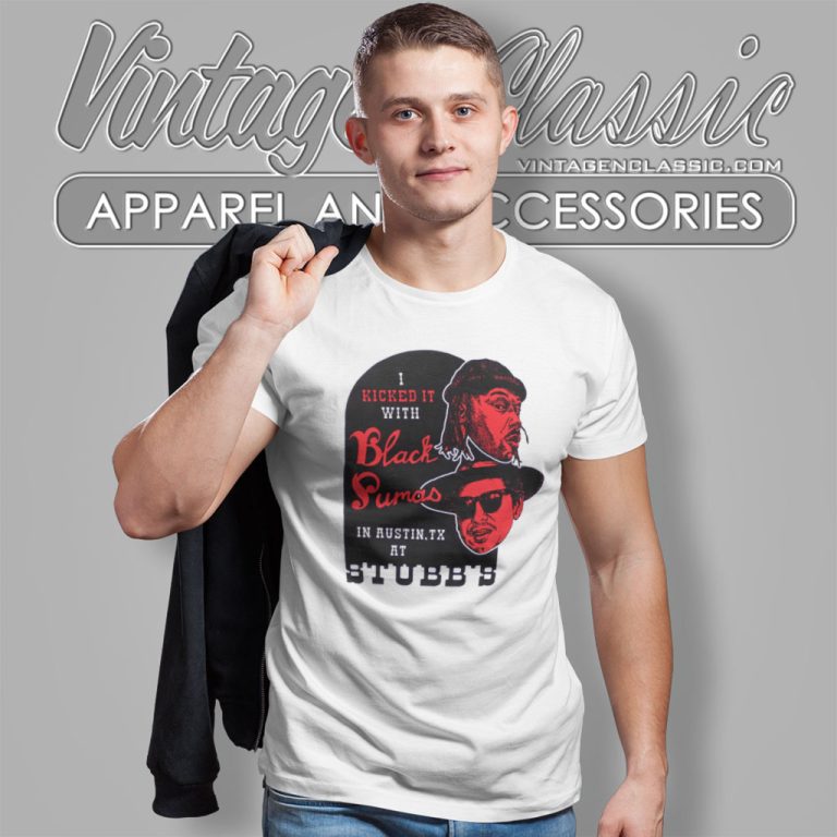 Black Pumas Stubbs Kick It Natural T Shirt Black Pumas Stubbs Kick It Natural T Shirt