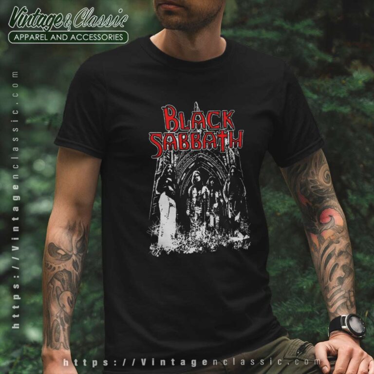 Black Sabbath 1975 Tour T Shirt Black Sabbath 1975 Tour T Shirt