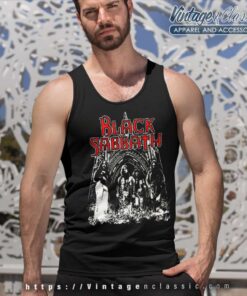 Black Sabbath 1975 Tour Tank Top Racerback