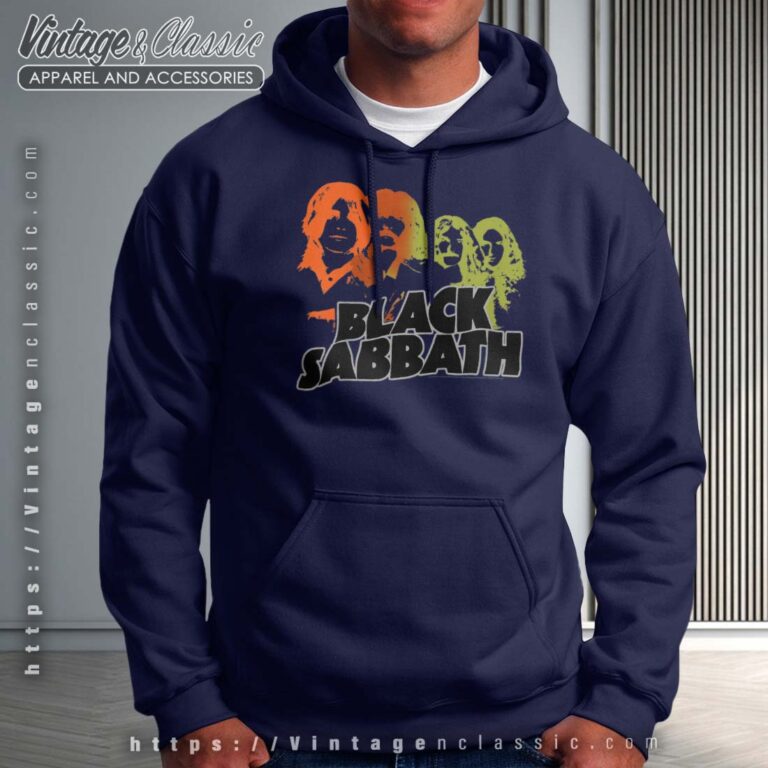 Black Sabbath Band Sketch Hoodie Black Sabbath Band Sketch Hoodie