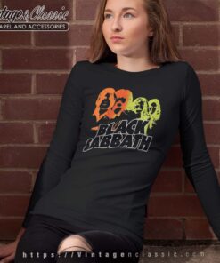 Black Sabbath Band Sketch Longsleeves