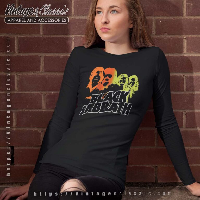 Black Sabbath Band Sketch Longsleeves Black Sabbath Band Sketch Longsleeves