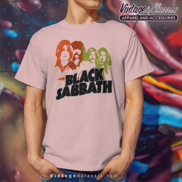 Black Sabbath Band Sketch Shirt Black Sabbath Band Sketch Shirt
