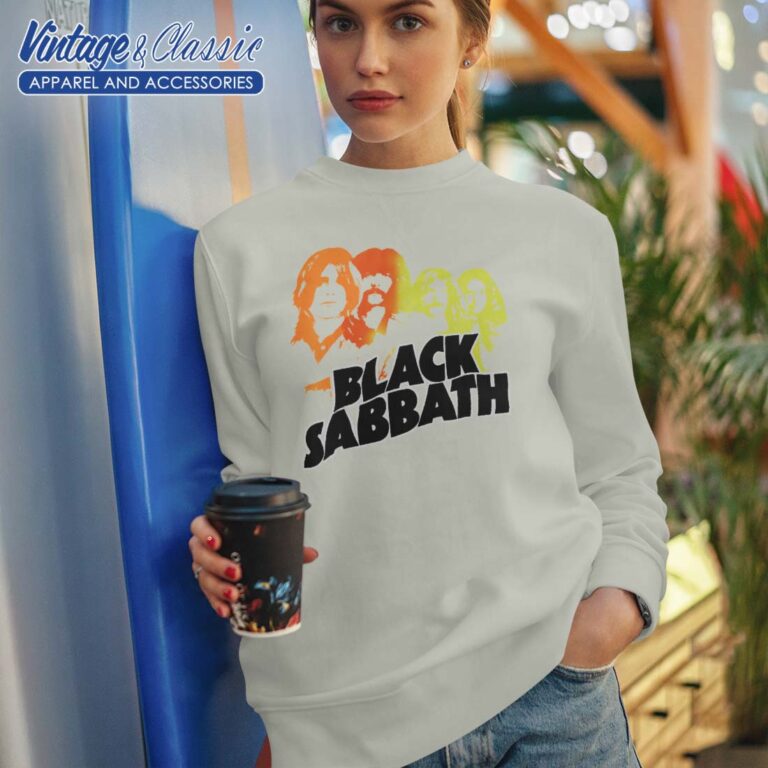 Black Sabbath Band Sketch Sweatshirt Black Sabbath Band Sketch Sweatshirt