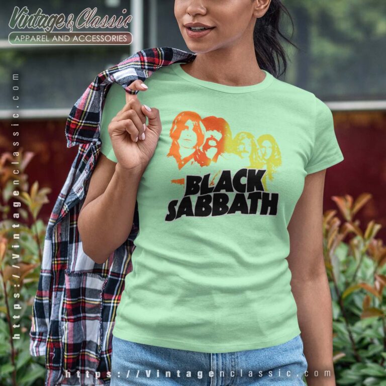 Black Sabbath Band Sketch Tshirt Black Sabbath Band Sketch Tshirt