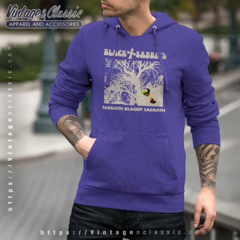 Black Sabbath Bloddy Sabbath Negative Men Hoodie Black Sabbath Bloddy Sabbath Negative Men Hoodie