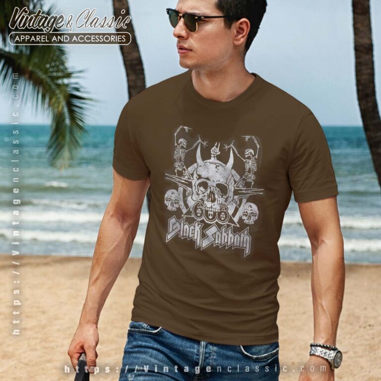 Black Sabbath Dancing Skeletons Shirt Black Sabbath Dancing Skeletons Shirt