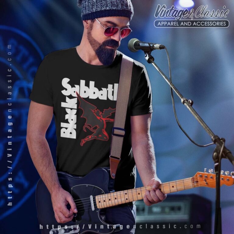 Black Sabbath Demon Logo Premium Shirt Black Sabbath Demon Logo Premium Shirt