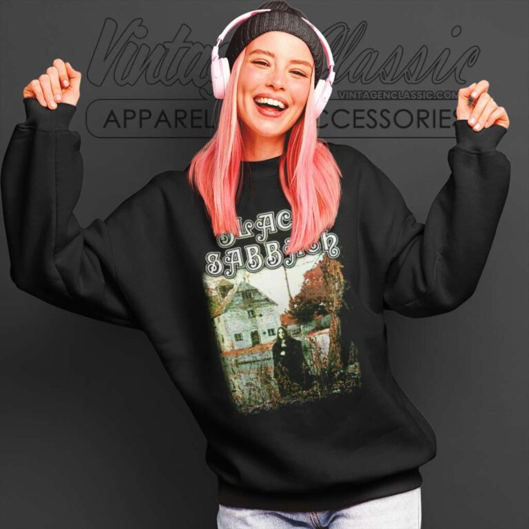 Black Sabbath First Album Vintage Sweatshirt Black Sabbath First Album Vintage Sweatshirt
