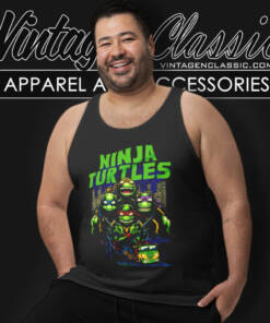 Black Sabbath Masters Of Ninjutsu Tmnt Tank Top Racerback