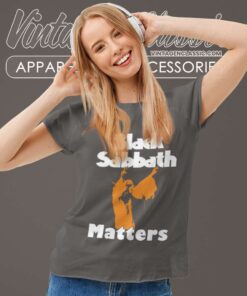 Black Sabbath Matters Shirt Black Lives Matter Women TShirt