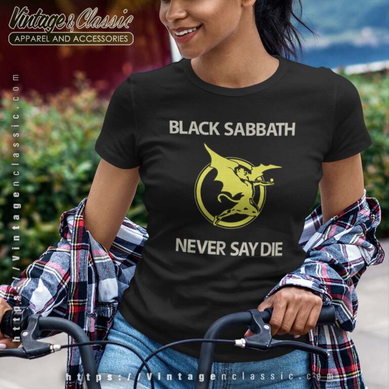 Black Sabbath Never Say Die Creature Premium Shirt Black Sabbath Never Say Die Creature Premium Shirt