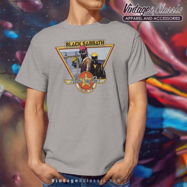 Black Sabbath Never Say Die Shirt Black Sabbath Never Say Die Shirt