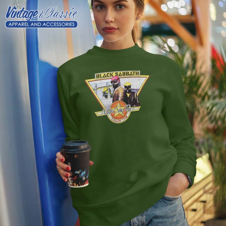 Black Sabbath Never Say Die Sweatshirt Black Sabbath Never Say Die Sweatshirt