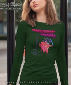 Black Sabbath Official Paranoid Motion Trails Premium Longsleeves