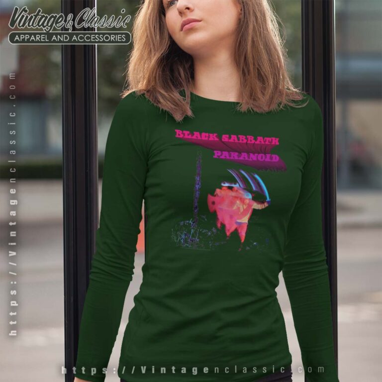 Black Sabbath Official Paranoid Motion Trails Premium Longsleeves Black Sabbath Official Paranoid Motion Trails Premium Longsleeves