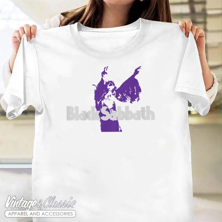 Black Sabbath Official Purple Ozzy Shirt Black Sabbath Official Purple Ozzy Shirt