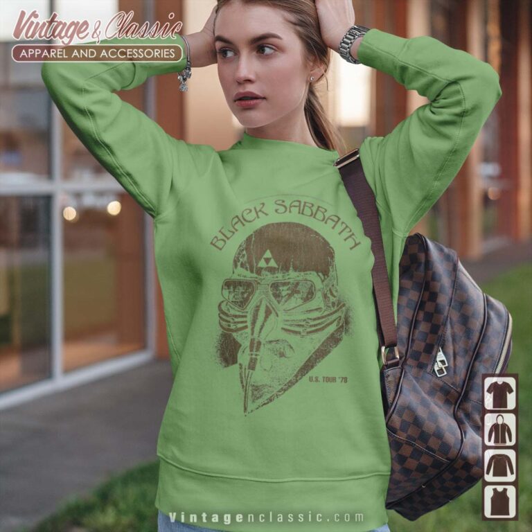 Black Sabbath Official U S Tour 78 Sweatshirt Black Sabbath Official U S Tour 78 Sweatshirt