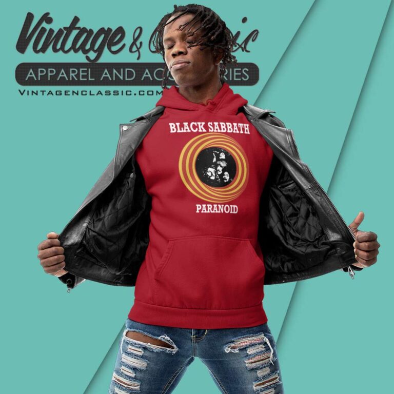 Black Sabbath Paranoid Hoodie Black Sabbath Paranoid Hoodie