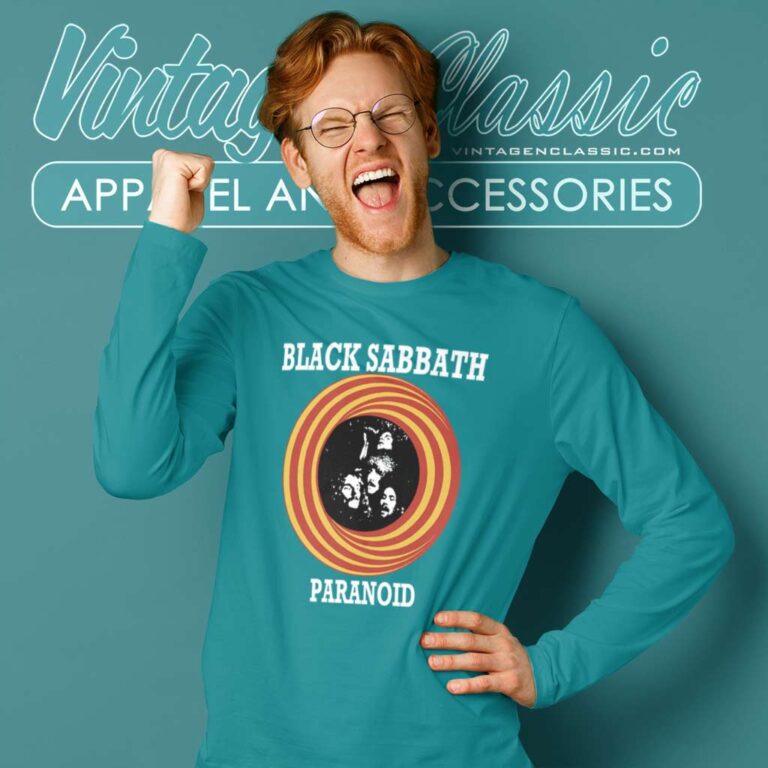 Black Sabbath Paranoid Long Sleeve Tee Black Sabbath Paranoid Long Sleeve Tee