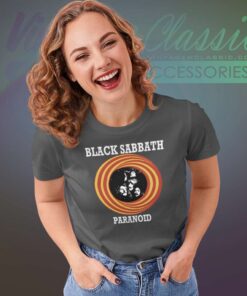 Black Sabbath Paranoid Women TShirt
