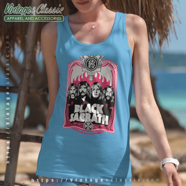 Black Sabbath Red Flames Tanktop Black Sabbath Red Flames Tanktop