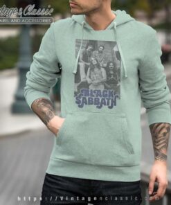 Black Sabbath Retro Photo Men Hoodie