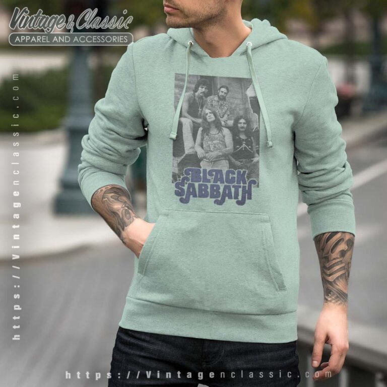 Black Sabbath Retro Photo Men Hoodie Black Sabbath Retro Photo Men Hoodie