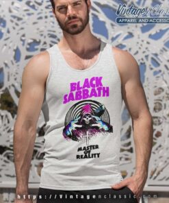 Black Sabbath Shirt 70s Master Of Reality Tank Top Racerback